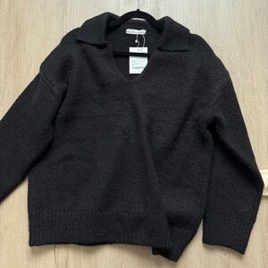 Oak and fort collared sweater